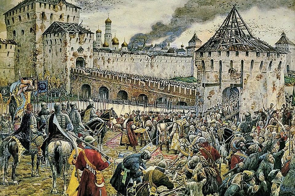 Капитуляция польско-литовского войска 1 ноября 1612 года вызвала такой патриотический подъем, что спустя три века, в 1910 году, русский художник с австрийскими корнями Эрнст Лисснер написал по ее мотивам картину «Изгнание поляков из Кремля».