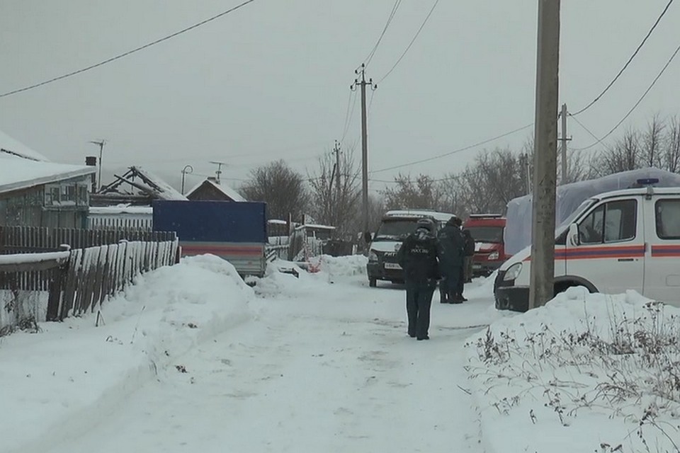 В результате пожара в Юрге погибли шесть детей и двое взрослых