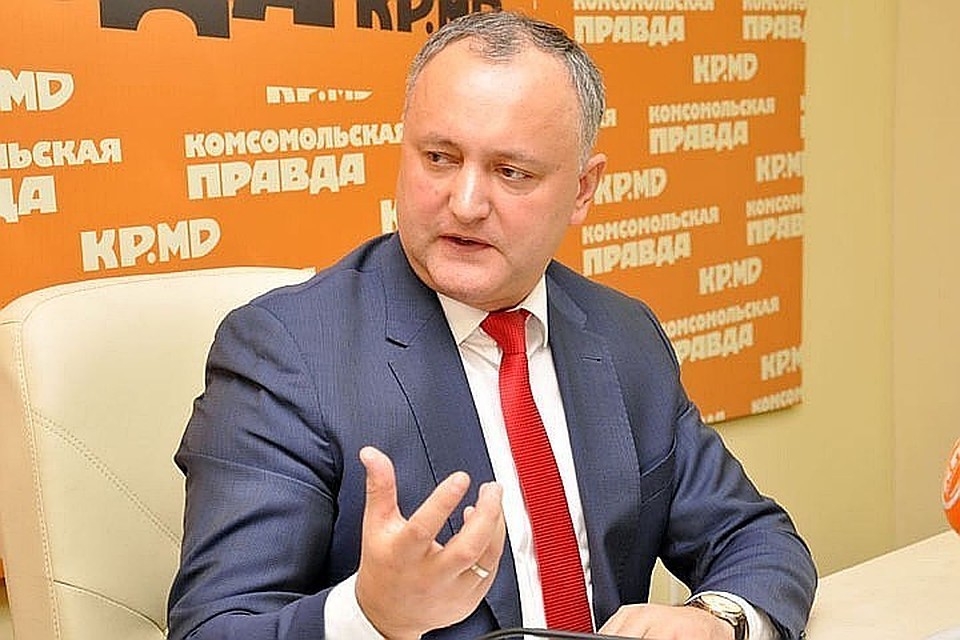 Игорь Додон.