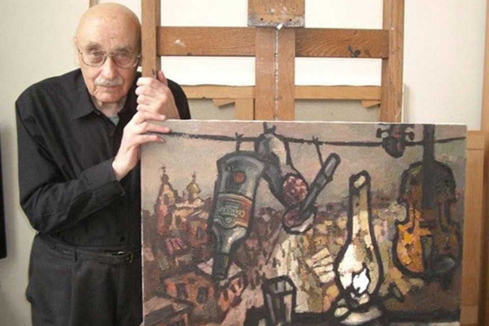 Российский и французский художник Оскар Рабин