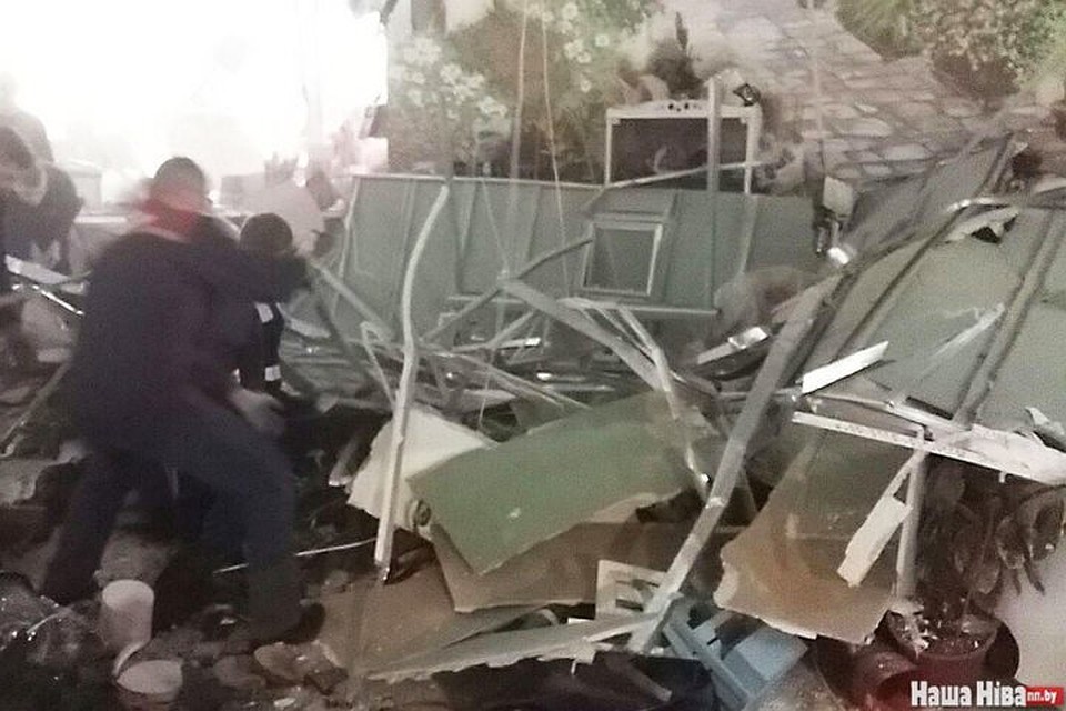 ЧП произошло в ТЦ "Арена-Сити". Фото: nn.by