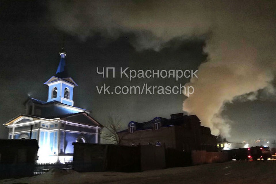 Дом удалось отстоять Фото: ЧП-Красноярск
