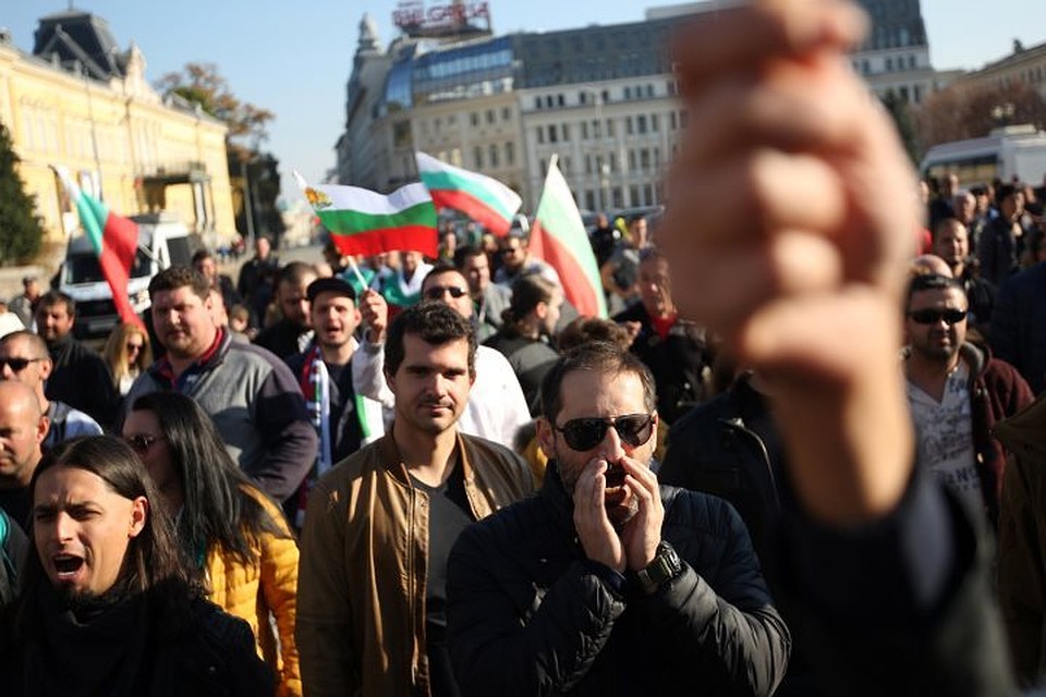 В Болгарии прошли массовые акции протеста против высоких цен