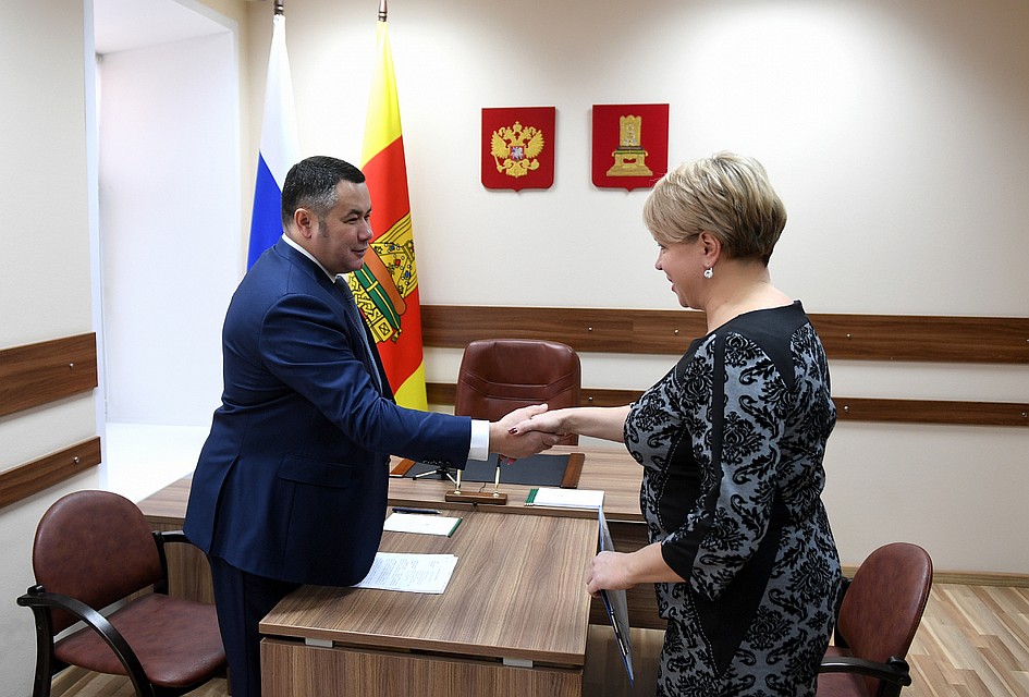 Глава региона провел личный прием граждан Фото: областное правительство