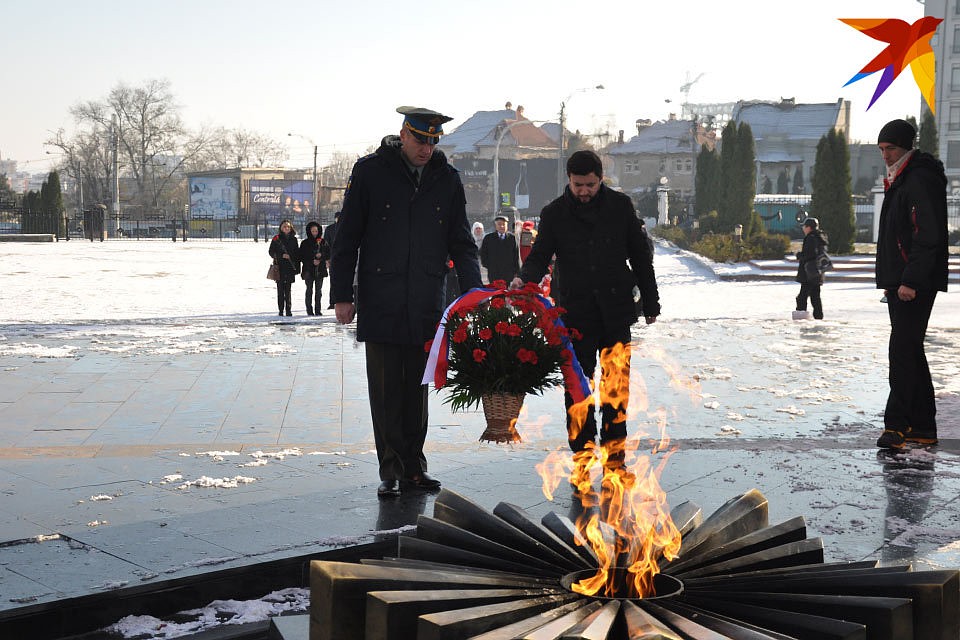 На столичном воинском мемориале «Вечность» собрались те, кому дорога память, кому дорога история, кому дорога правда