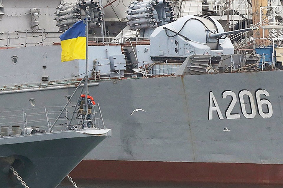Украина решила поиграть с Россией в морской бой.