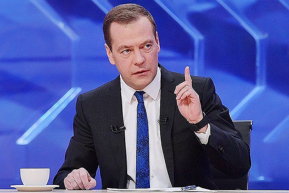 Премьер-министр правительства РФ Дмитрий Медведев. ФОТО Александр Астафьев/пресс-служба правительства РФ/ТАСС
