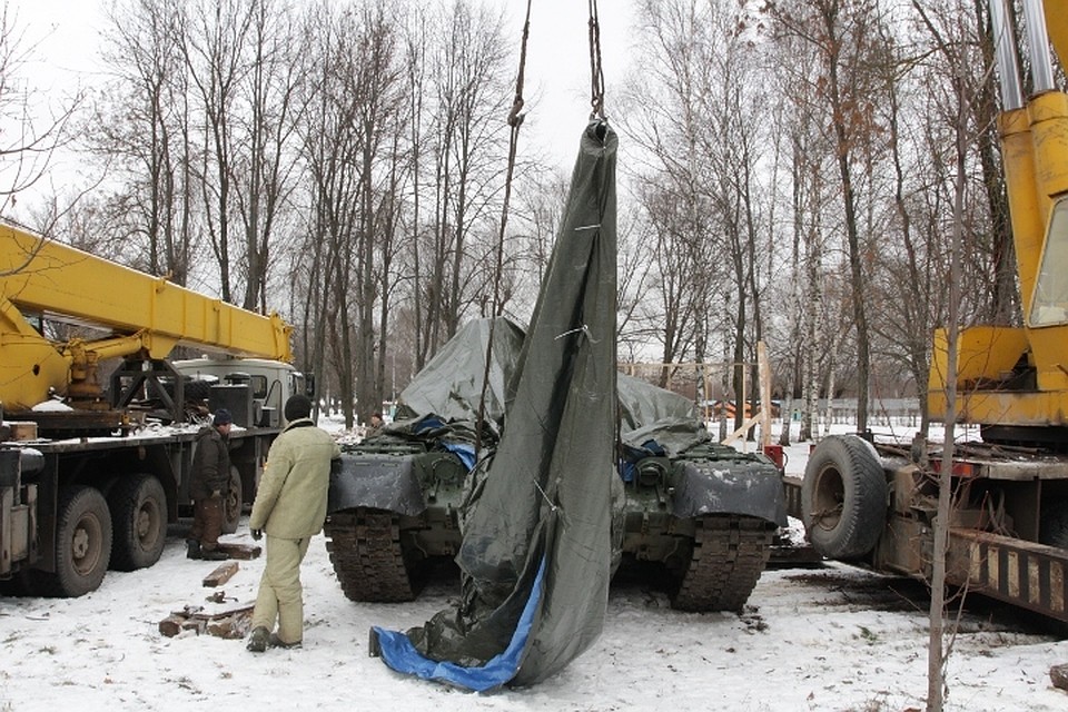 В будущем большая часть парка будет заполнена военной техникой