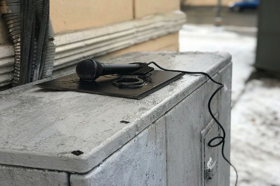 Скульптуру можно найти около Звенигородской. Фото: группа "Явь" "Вконтакте".