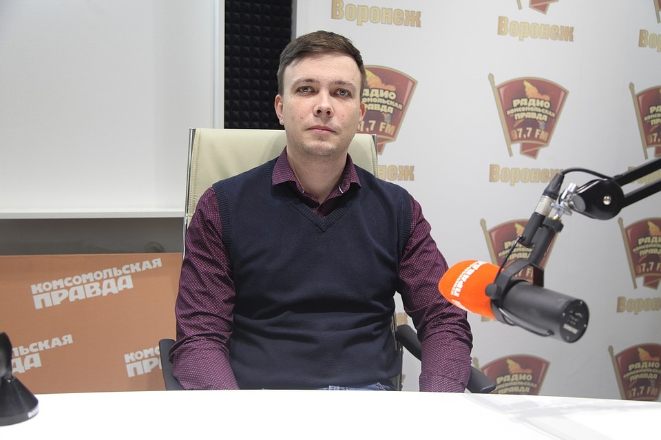 Руководитель отдела профилактики воронежского центра СПИД Александр Хаперсков.