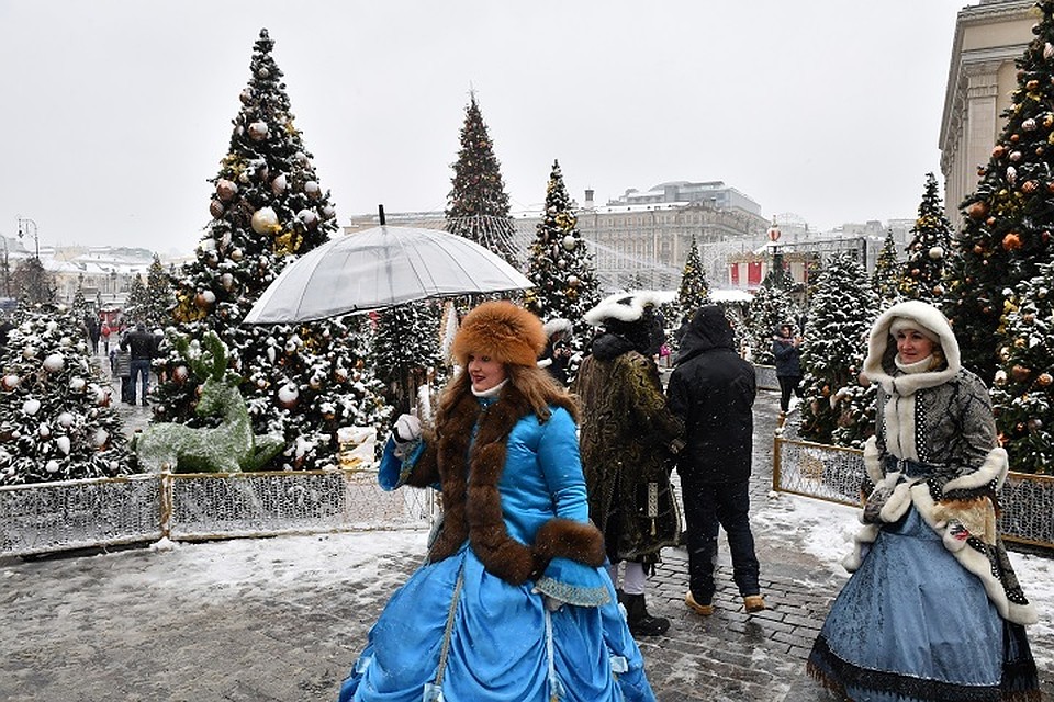 В субботу, 15 декабря, в Москве ожидается небольшой снег и до -6 градусов