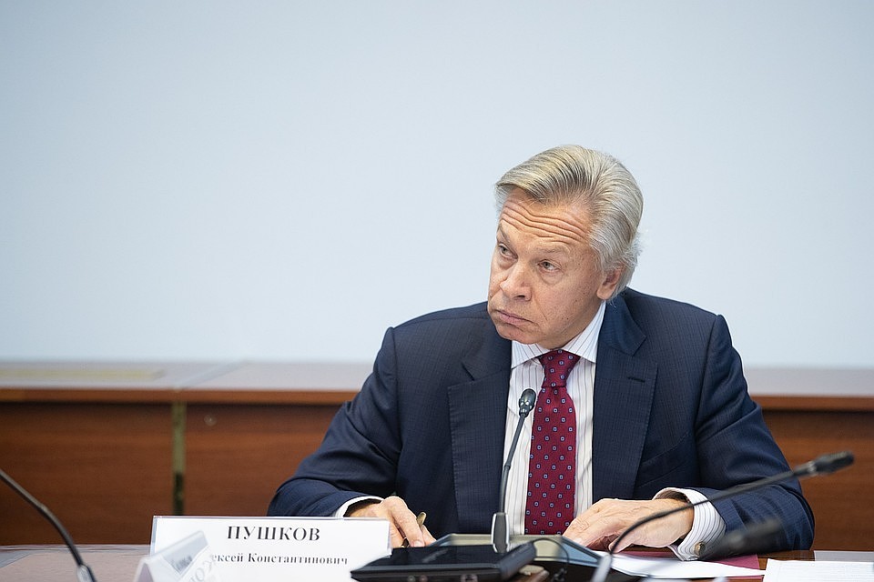 Член Совета Федерации Алексей Пушков