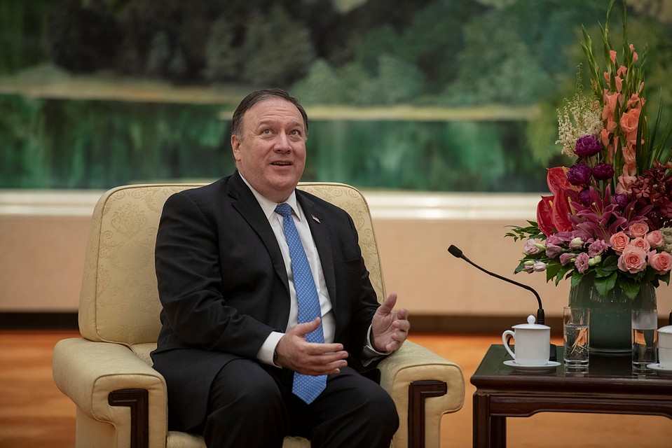 Госсекретарь США Майк Помпео