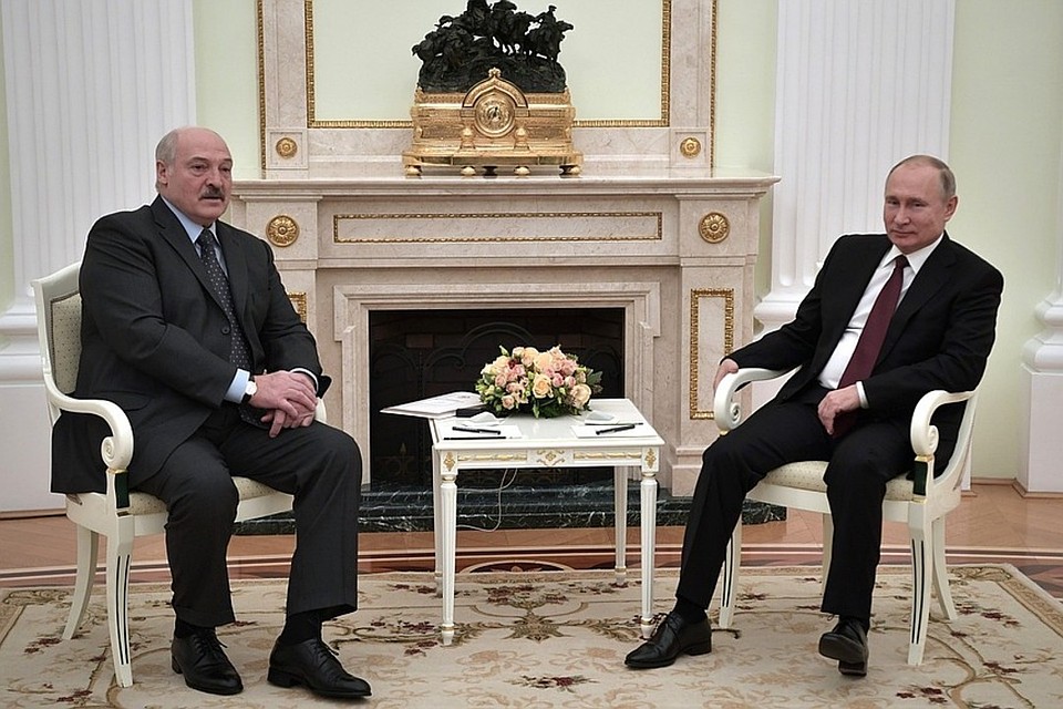 Лукашенко и Путин 29 декабря встретились в Москве. Фото: kremlin.ru