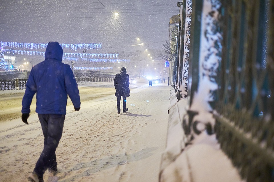 5 и 6 января в Петербурге будет морозно и снежно.