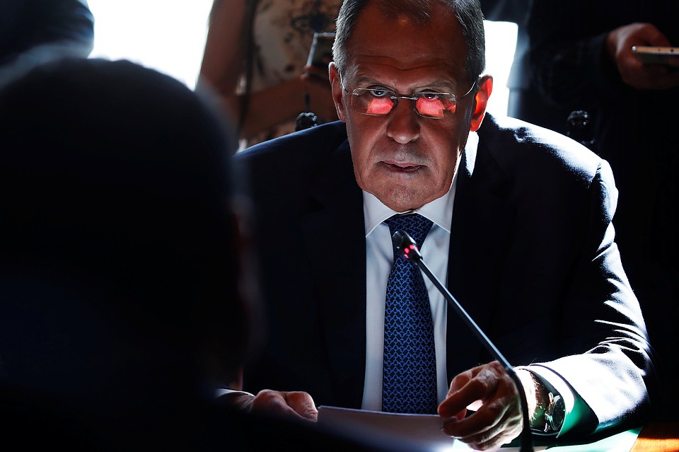 Глава МИД РФ Сергей Лавров