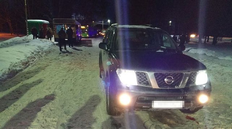 Подросток решил перебежать дорогу и выскочил прямо под колеса внедорожника. ФОТО: УВД Витебского облисполкома