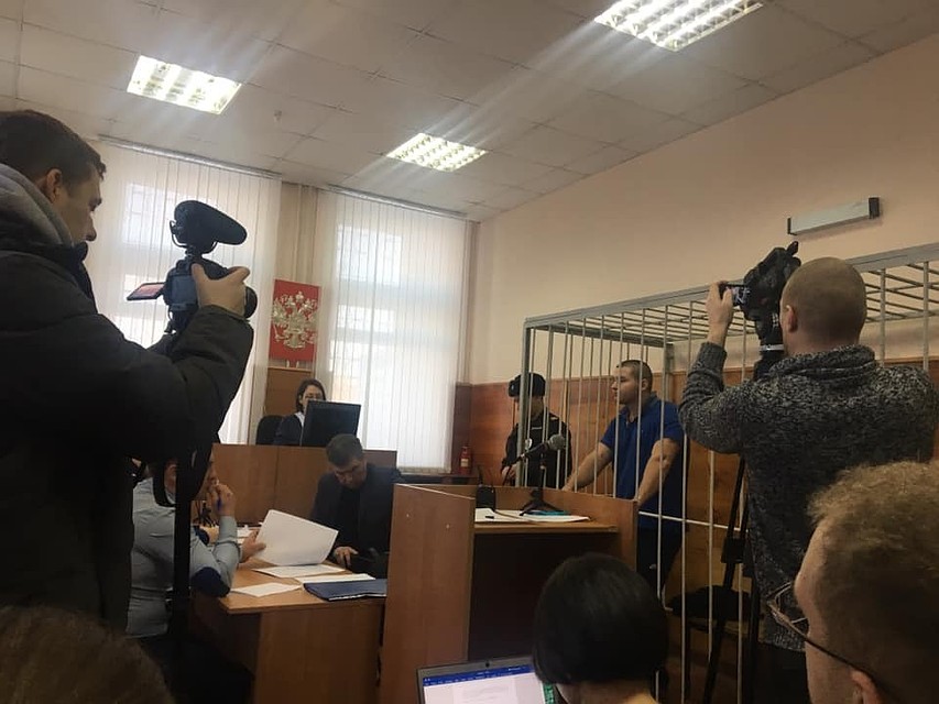 На суде Устинов сделал громкое заявление. Фото: Сергей Ярутин