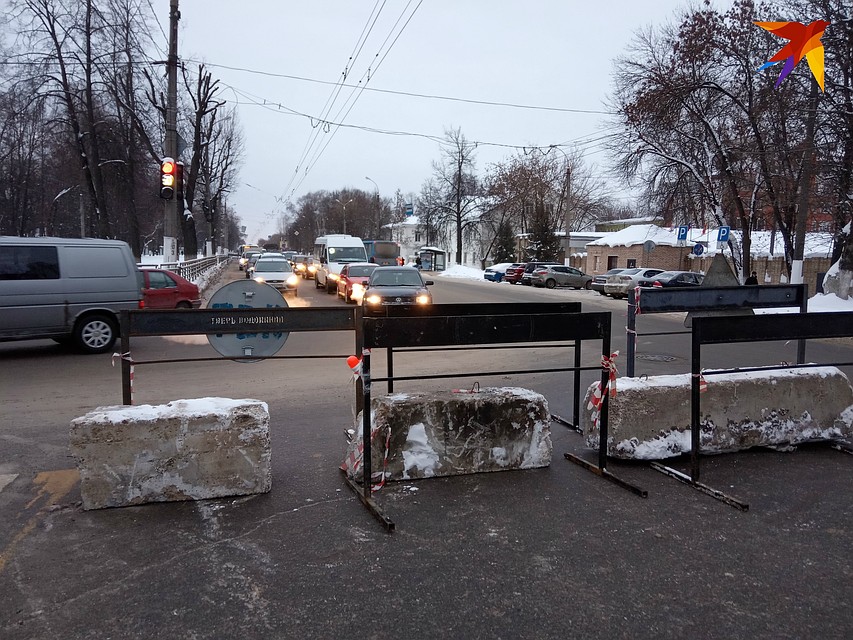 Санкт-Петербургское шоссе будет перекрыта еще несколько дней