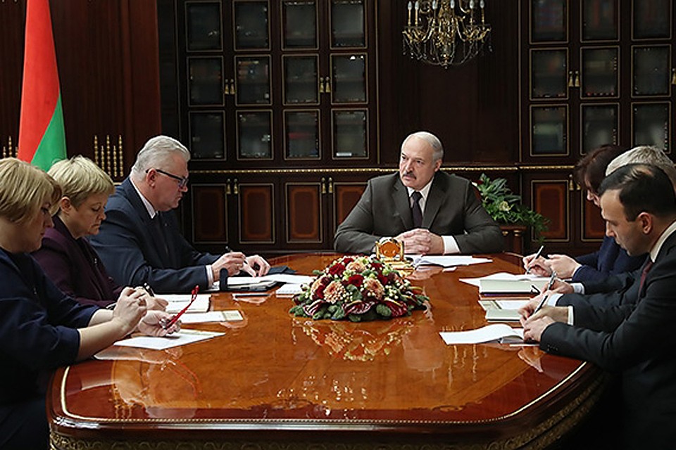 Президент обсудили школьное и вузовское образование. Фото: president.gov.by