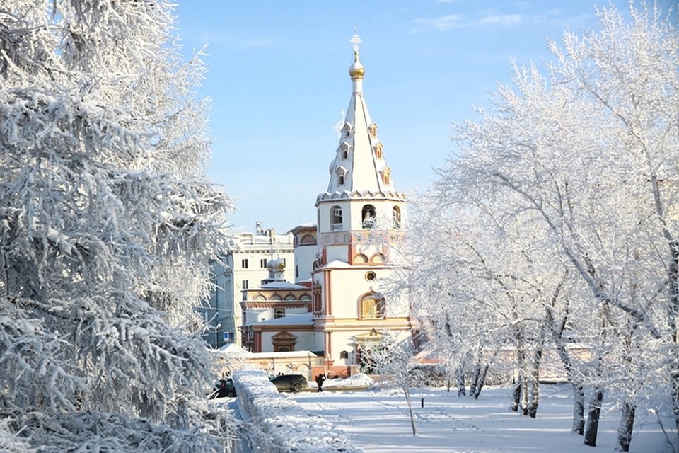 Прогноз погоды в Иркутске: 2 февраля днем -25.