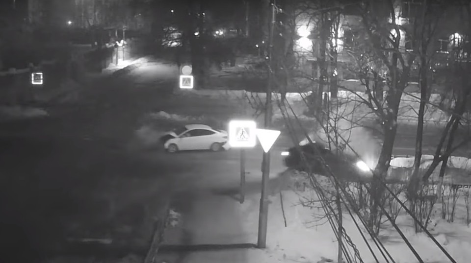 Фото: кадр с видео в группе Дороги Рязани ВКонтакте