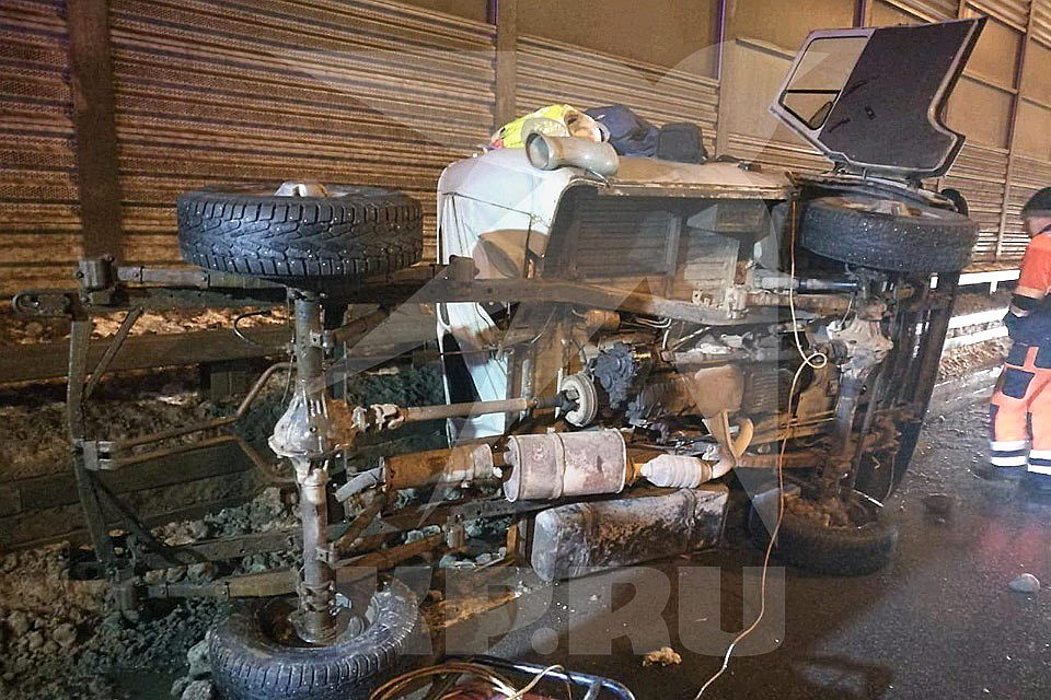 В массовом ДТП под Москвой пострадали три человека