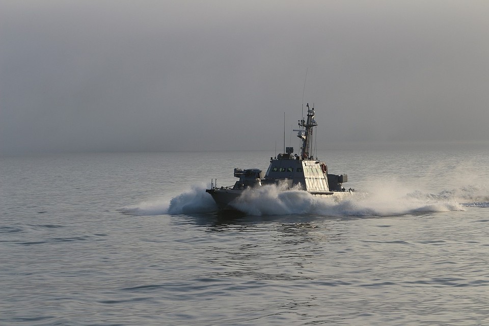 В Азовском море прошли учения украинских пограничников. Фото: сайт Госпогранслужбы Украины