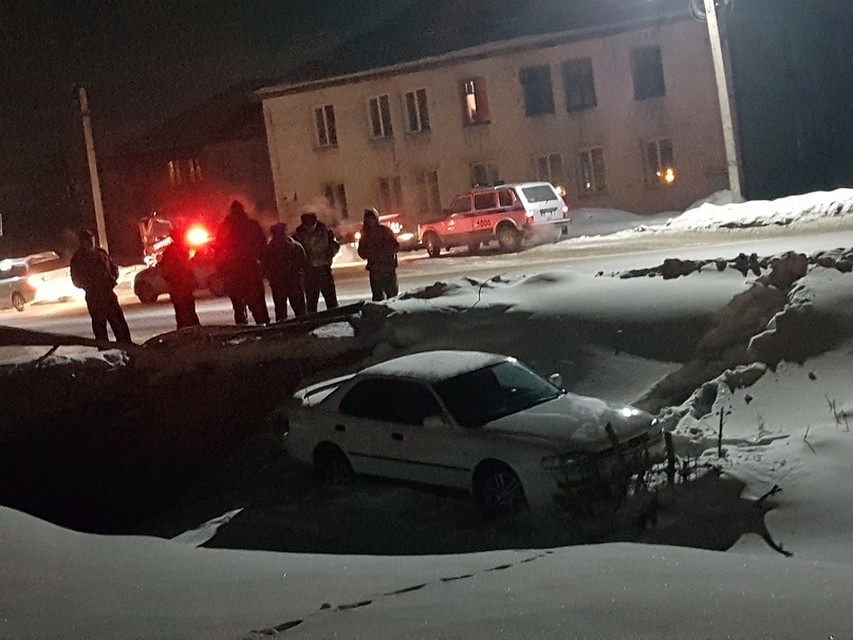 Ночной гонщик слетел с дороги в кювет в Бийске