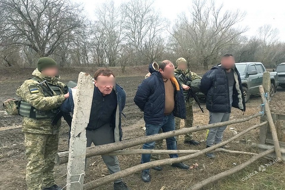 Всех троих быстро задержали пограничники (Фото: odessamedia.net).