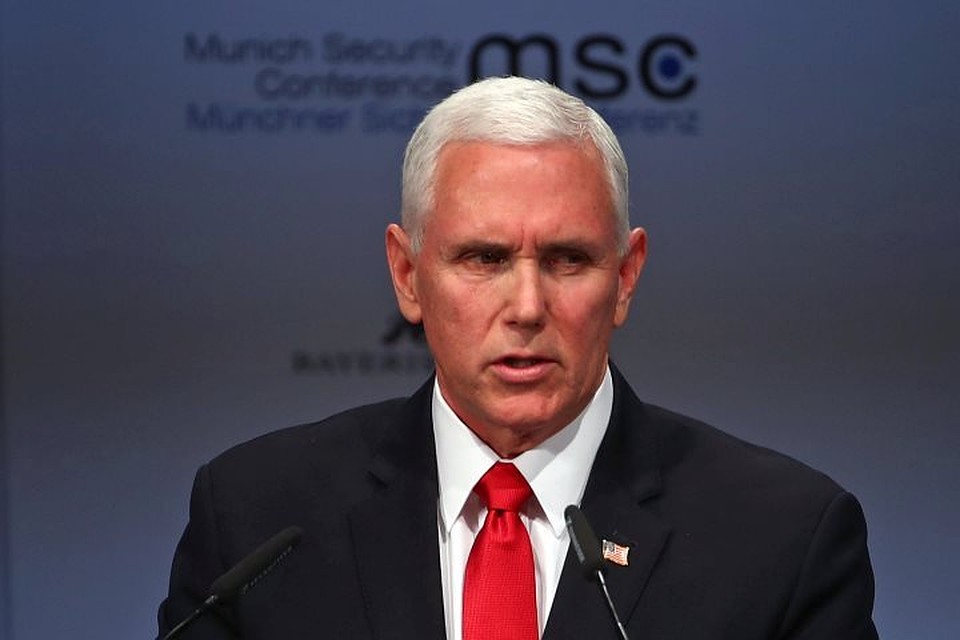 Вице-президент США Майк Пенс