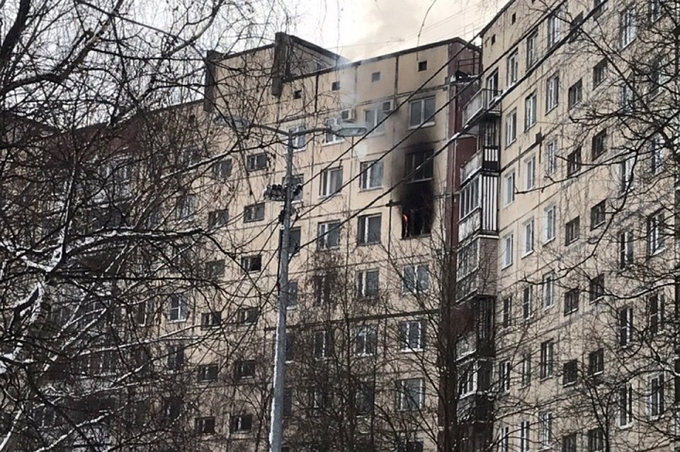 В пожаре погибли три человека Фото: ДТП и ЧП Петербурга