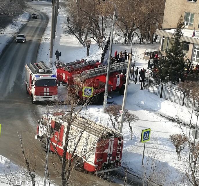 В Омске эвакуировали техникум
