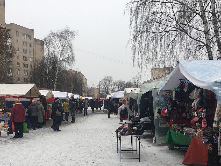 В центре города запретят движение транспорта - здесь пройдут ярмарка и развлекательные мероприятия. ФОТО: Виктория НИКОЛЬСКАЯ.