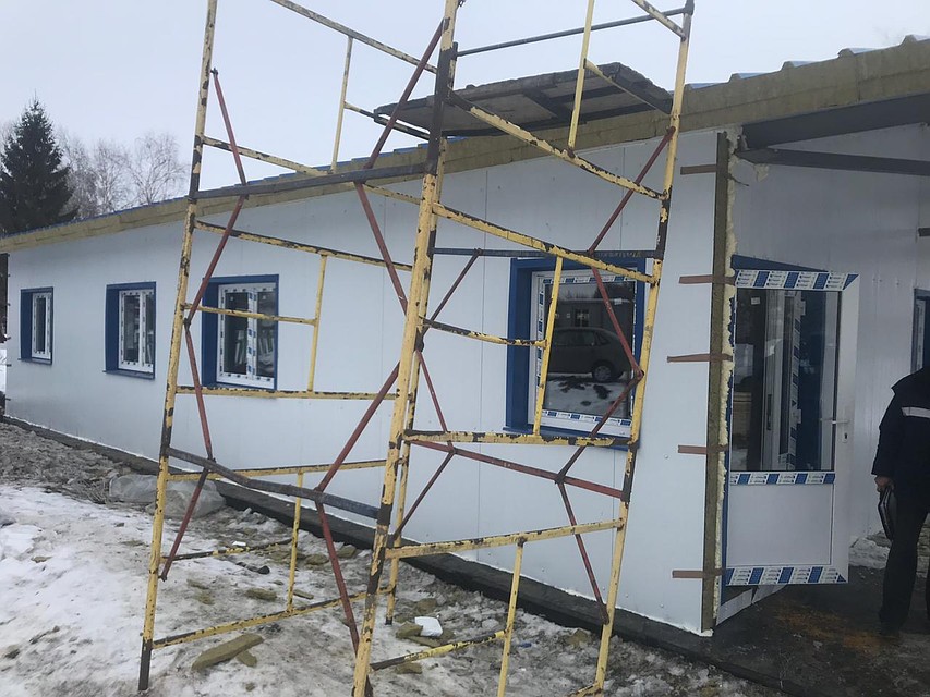 Медучреждение рассчитано на 1,2 тысячи жителей