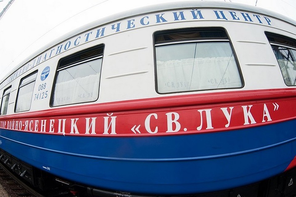 Куда поедет красноярский Поезд здоровья в марте. Фото пресс-службы КрасЖД