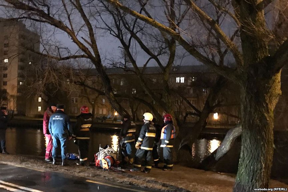 ЧП произошло возле станции метро "Первомайская". Фото: svaboda.org