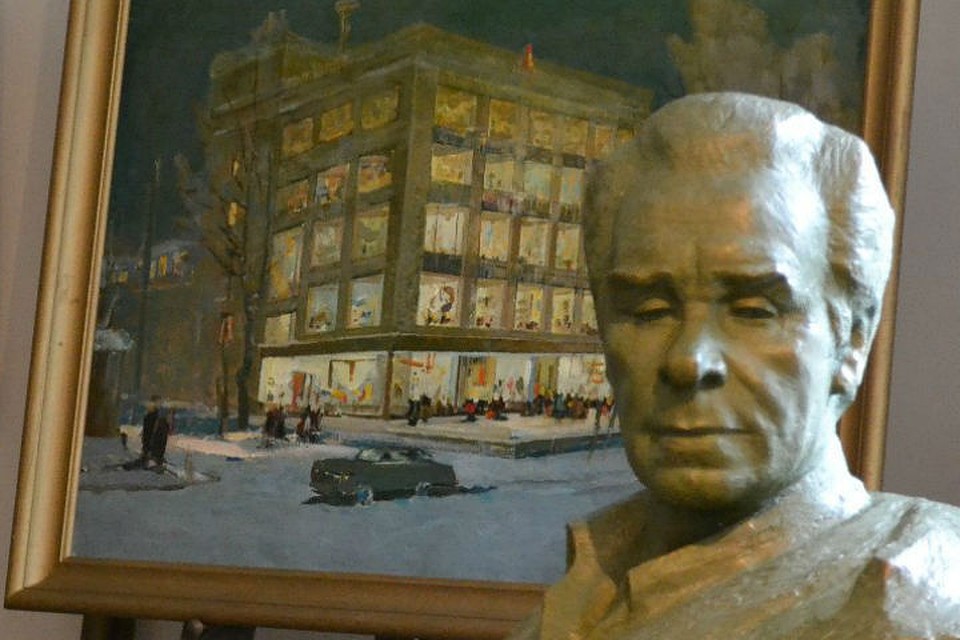 Переулок в центре Красноярска назвали в честь художника Бориса Ряузова. Фото: музей Бориса Ряузова.