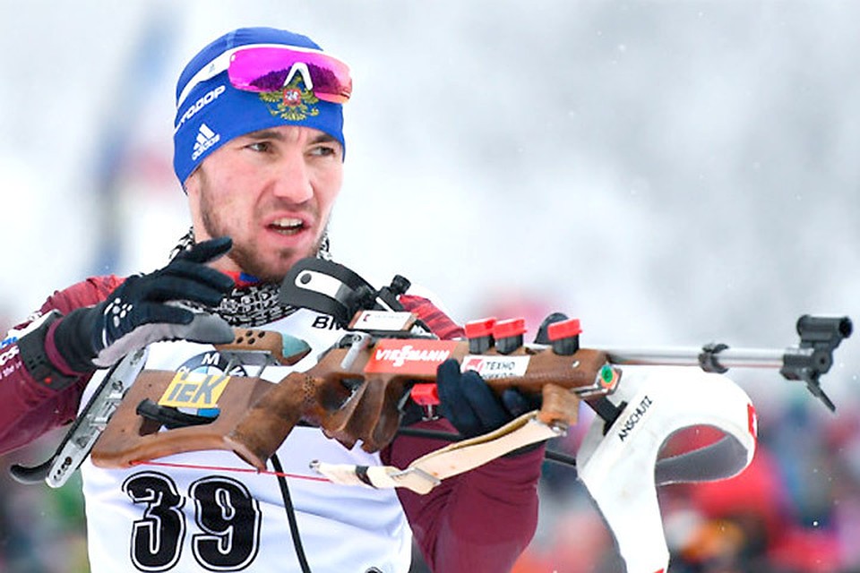 Российский биатлонист Александр Логинов. Фото: с сайта sportsdaily.ru