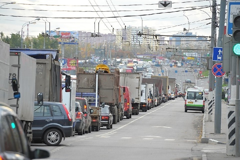 В городе снова пробки