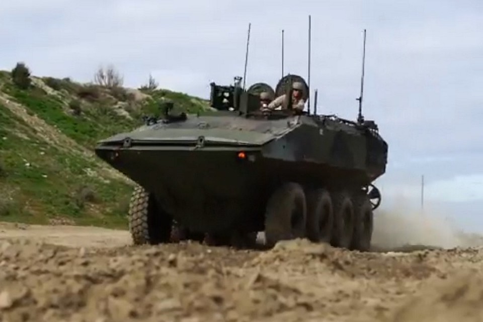 США показали новую боевую машину-амфибию ACV