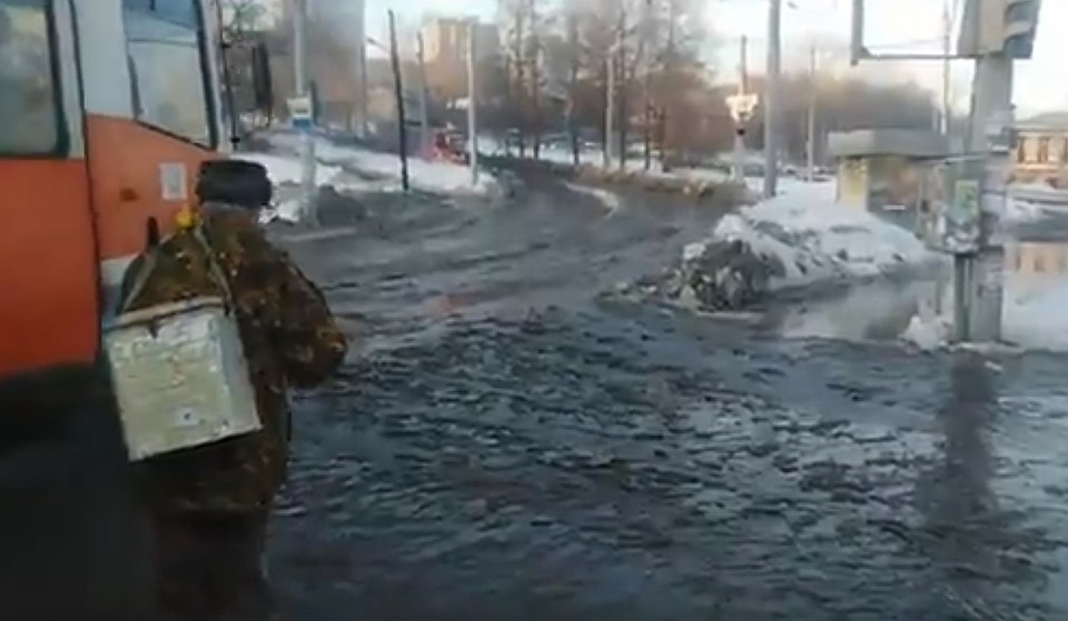 Скриншот из видео паблика "Пермь активная"