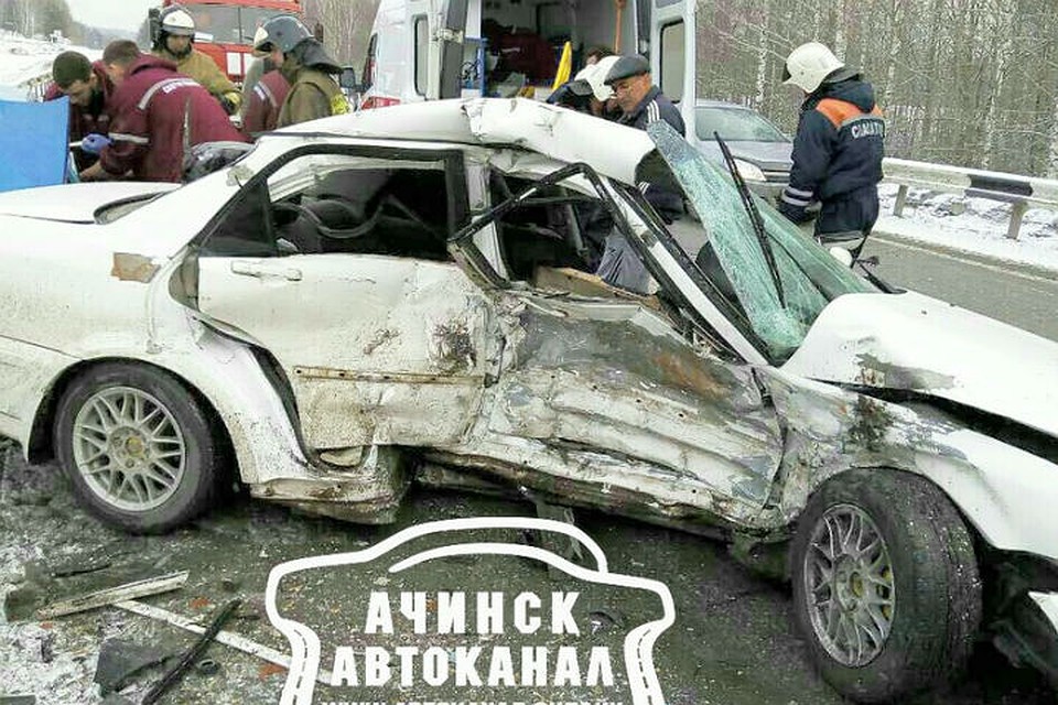 В ДТП в Красноярском крае погибли три человека. Фото: Ачинск автоканал.