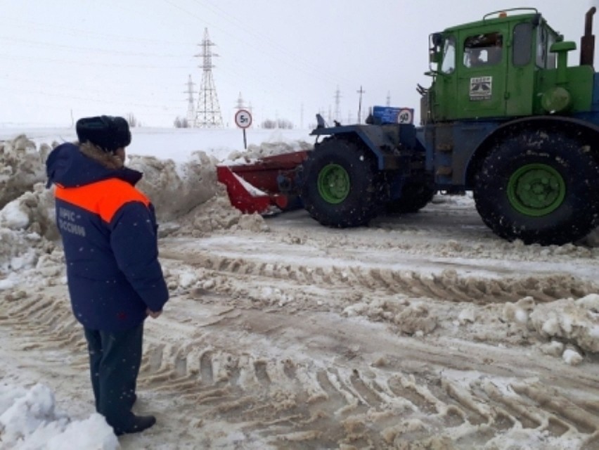 В ХМАО для транспорта закрыты все ледовые переправы. Фото с сайта МЧС по ХМАО-Югре