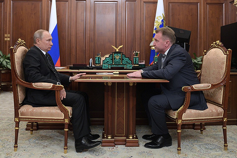 Игорь Шувалов доложил Владимиру Путину о наиболее перспективных проектах. Фото: Алексей Дружинин/ТАСС