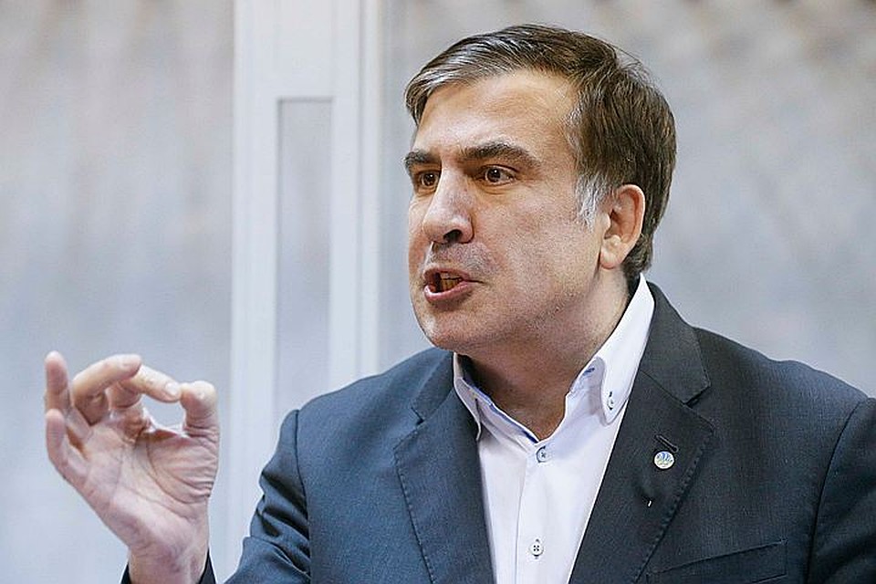 Бывший губернатор Одесской области и экс-президент Грузии Михаил Саакашвили