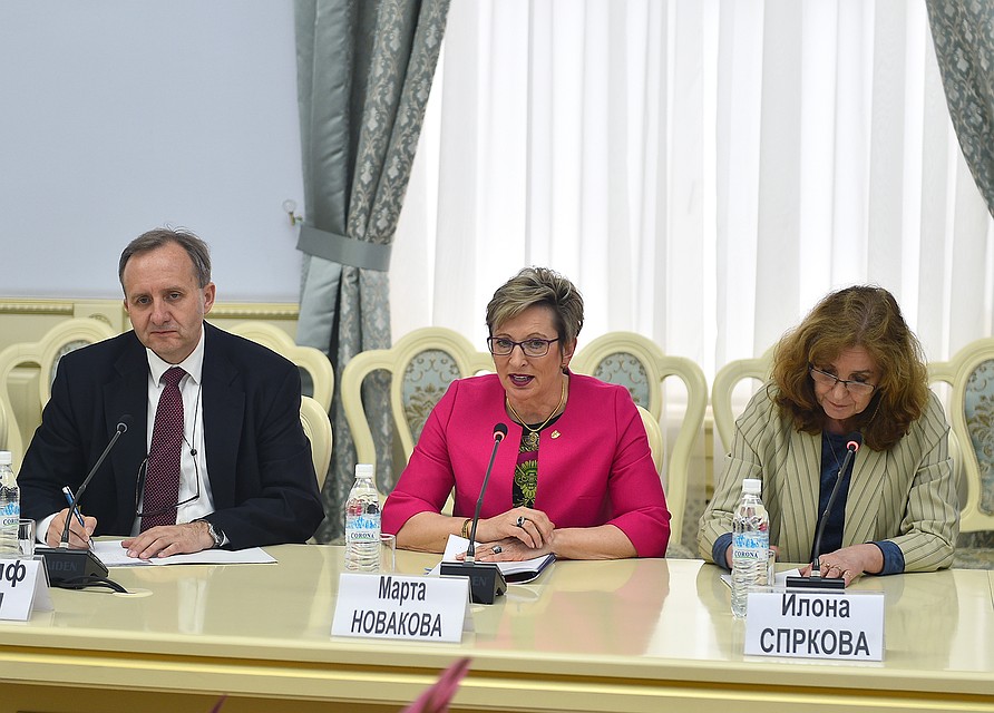 Министр промышленности Чешской Республики Марта Новакова