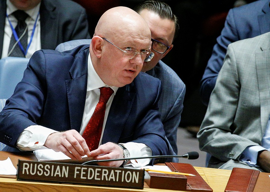 Постоянный представитель России при ООН Василий Небензя