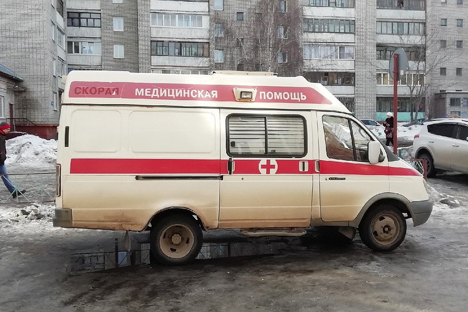 Пострадавшего увезла скорая