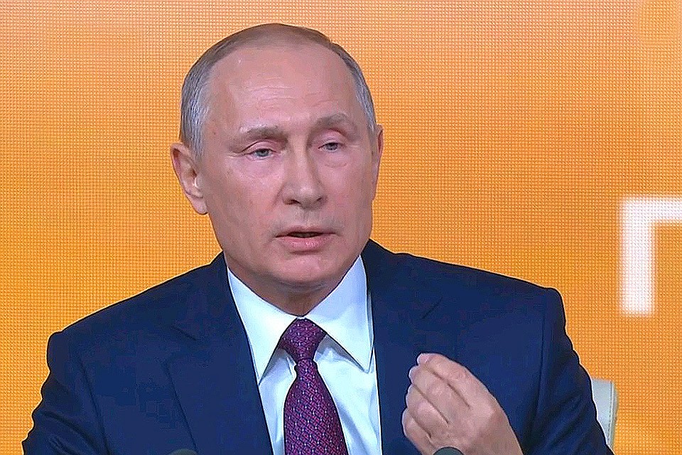 Президент РФ Владимир Путин